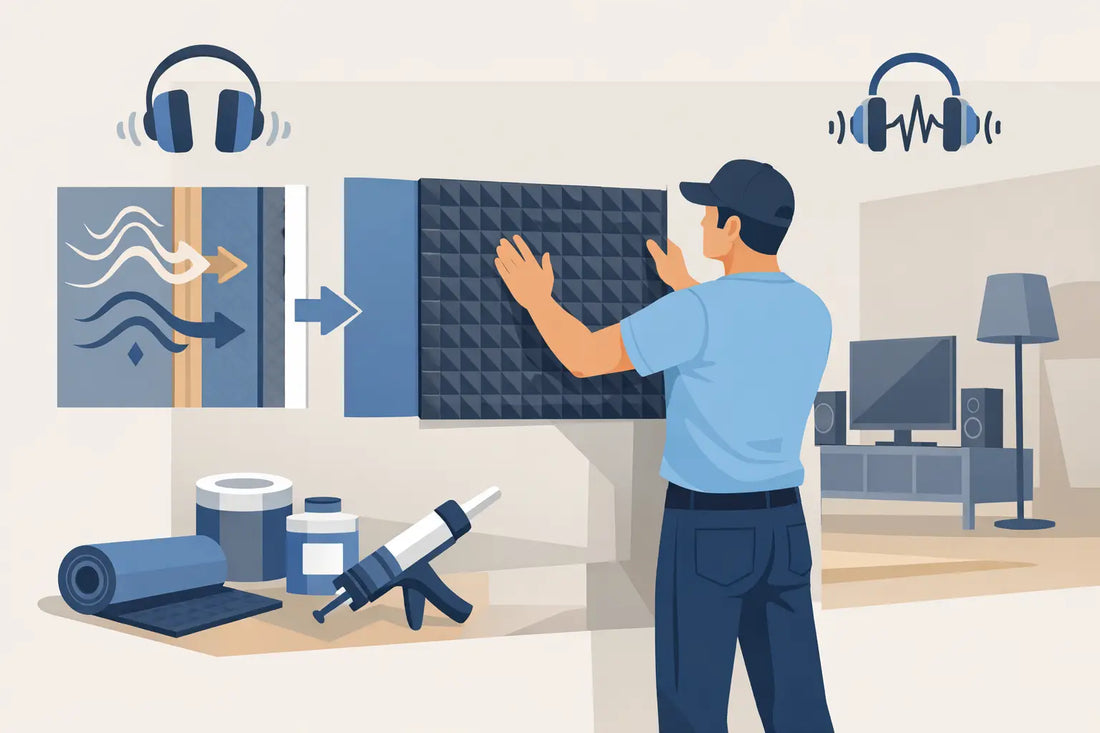 How to Put Soundproofing on Walls