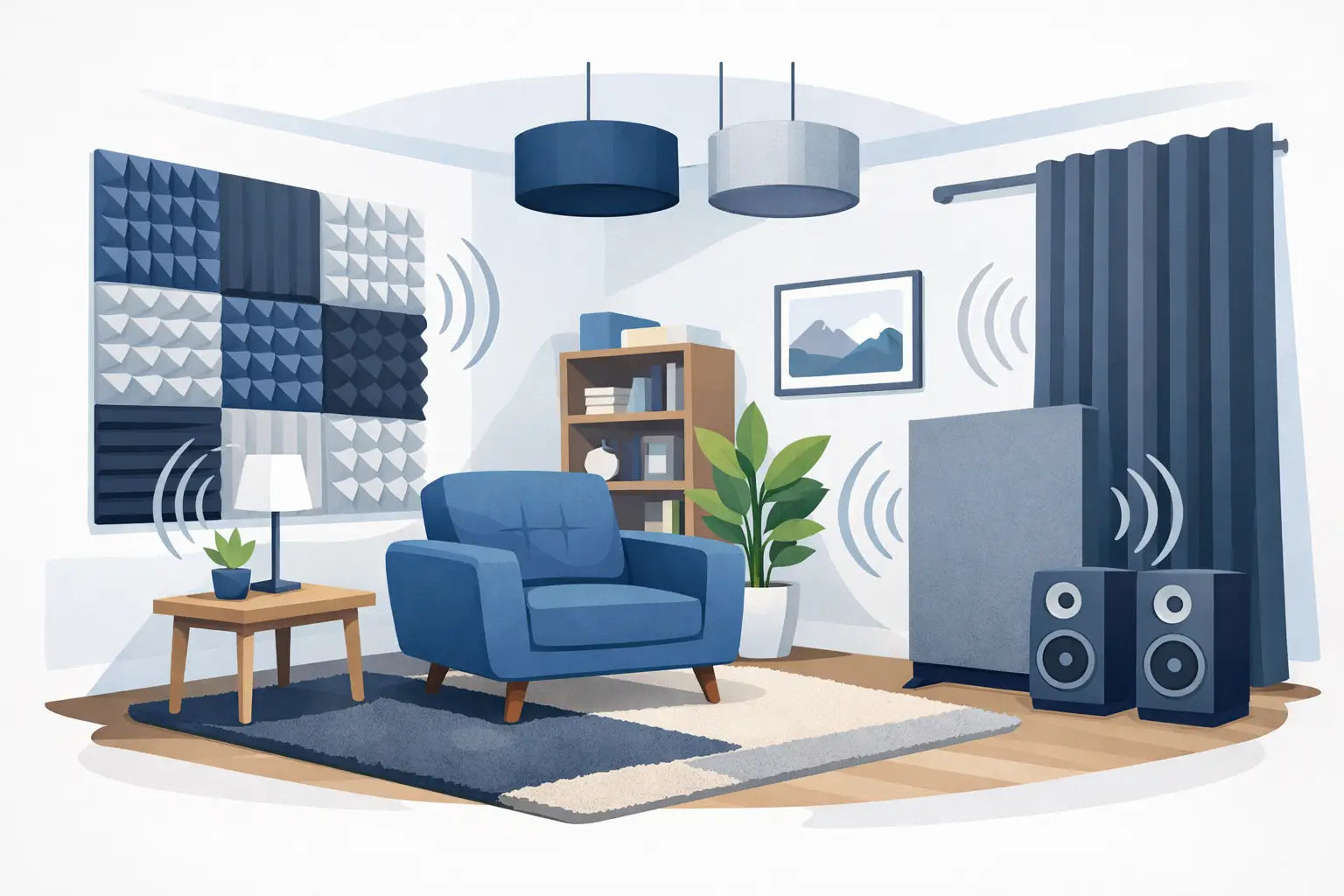 What to Put in a Room to Absorb Sound