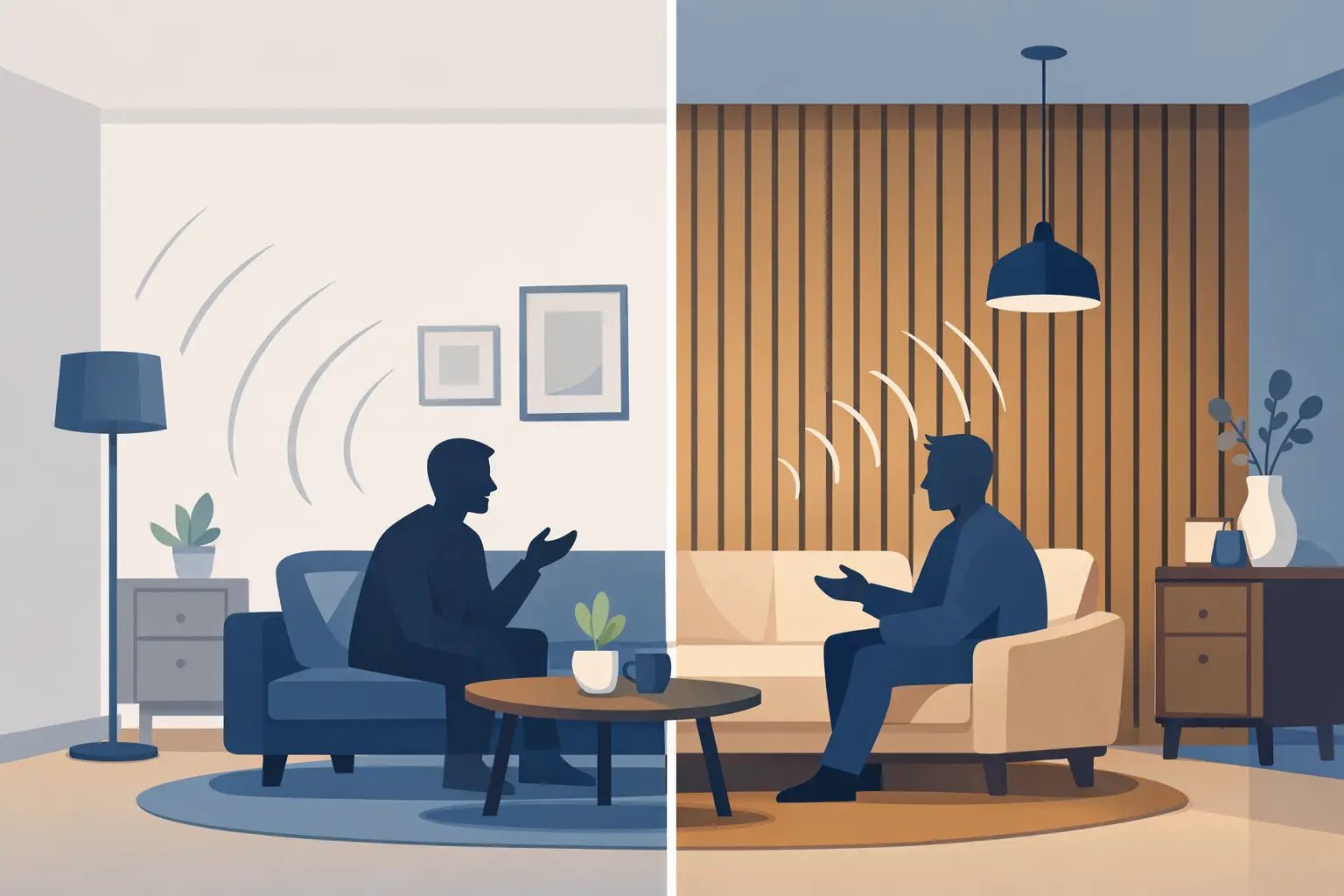 Will Slat Panels Reduce Echo at Home? - Acoustic Wall Panels UK