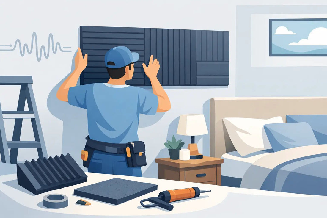 How to Install Acoustic Panels in a Bedroom - Acoustic Wall Panels UK