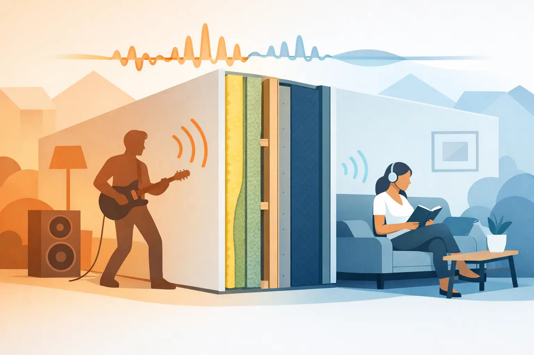What Makes Walls Soundproof in Real Homes?