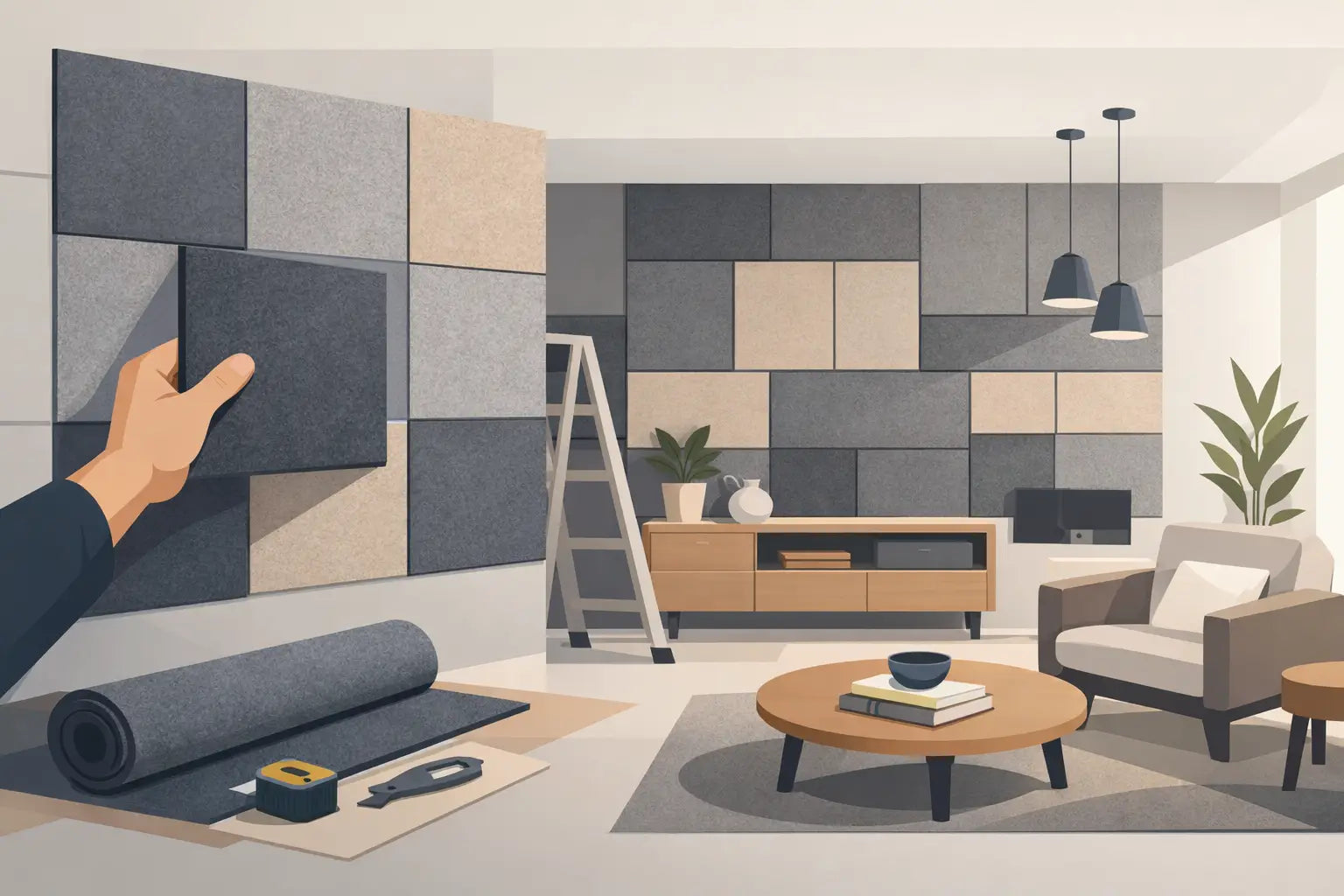 Your Guide to Felt-Backed Wall Panels at Home