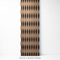 Walnut Veneer Premium Acoustic Slat Panels - Acoustic Wall Panels UK