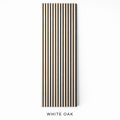 White Oak Premium Acoustic Slat Panels - Acoustic Wall Panels UK