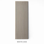 White Oak Premium Acoustic Slat Panels - Acoustic Wall Panels UK