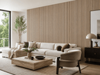 White Oak Premium Acoustic Slat Panels - Acoustic Wall Panels UK