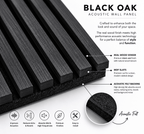 Black Oak - Acoustic Wall Panels UK